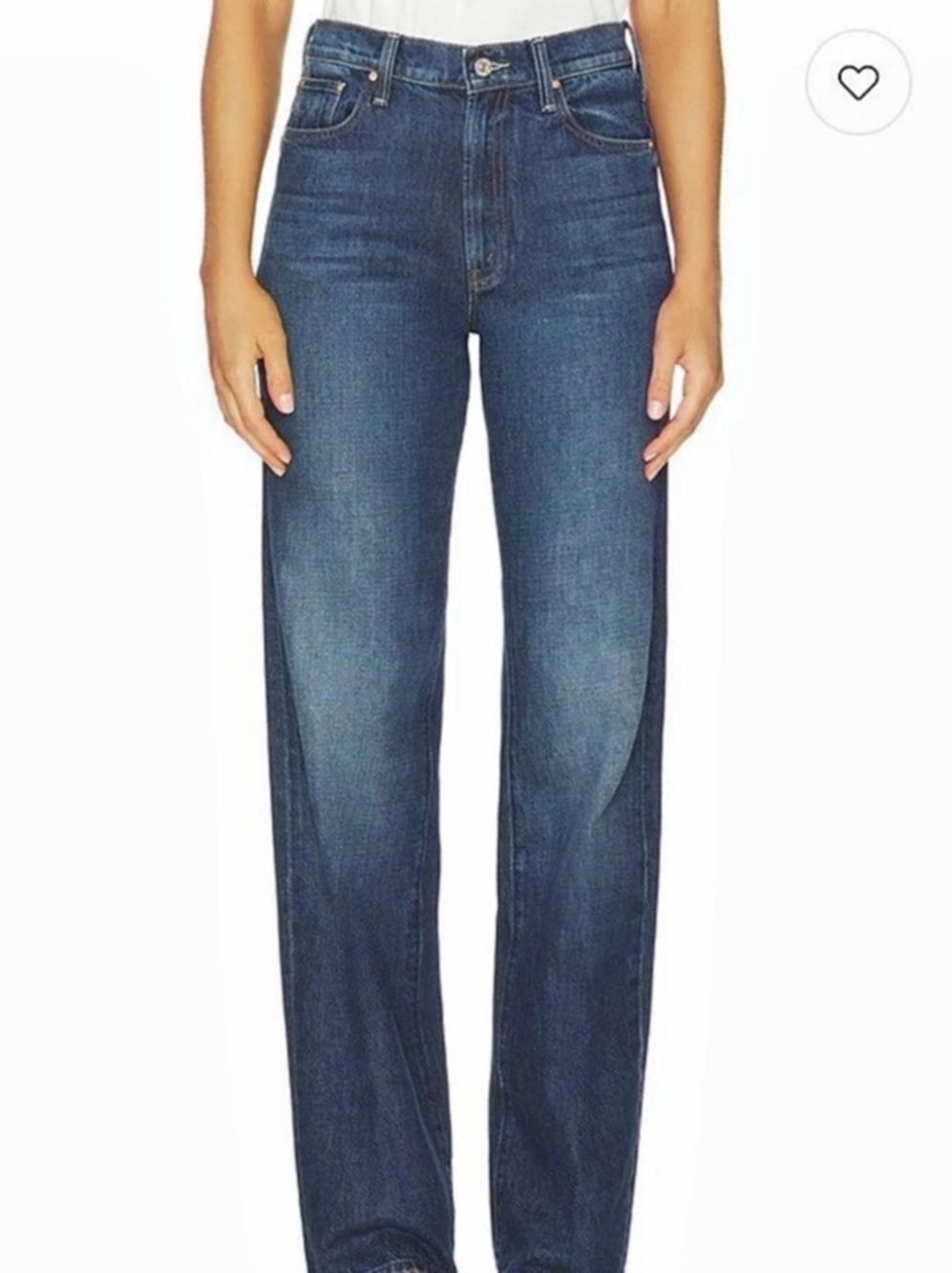 MOTHER JEANS NWT size 29 The Rambler Zip Heel Unplugged